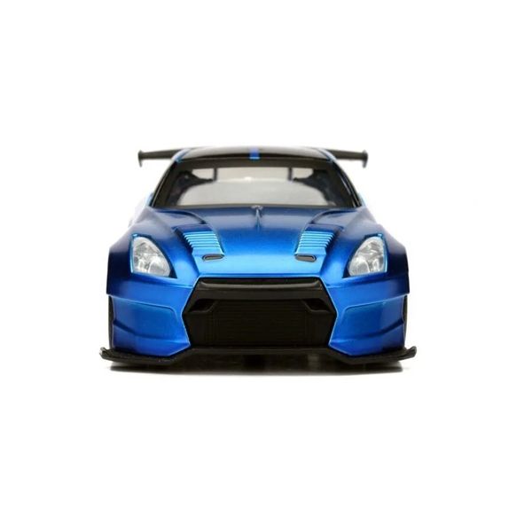 Mô hình xe Brian's Nissan GT R R35 Blue Ben Sopra Fast & Furious 1995 tỉ lệ 1:32 Jada 24075