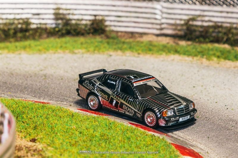 Mô hình xe Mercedes-Benz 190 E 2.5-16 EVO 1 DTM 1989 tỉ lệ 1:64 Tarmac Works T64G-057-89DTM01