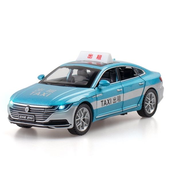 Mô hình xe ô tô Volkwagen CC sedan taxi tỉ lệ 1:32 Alloy model OT167