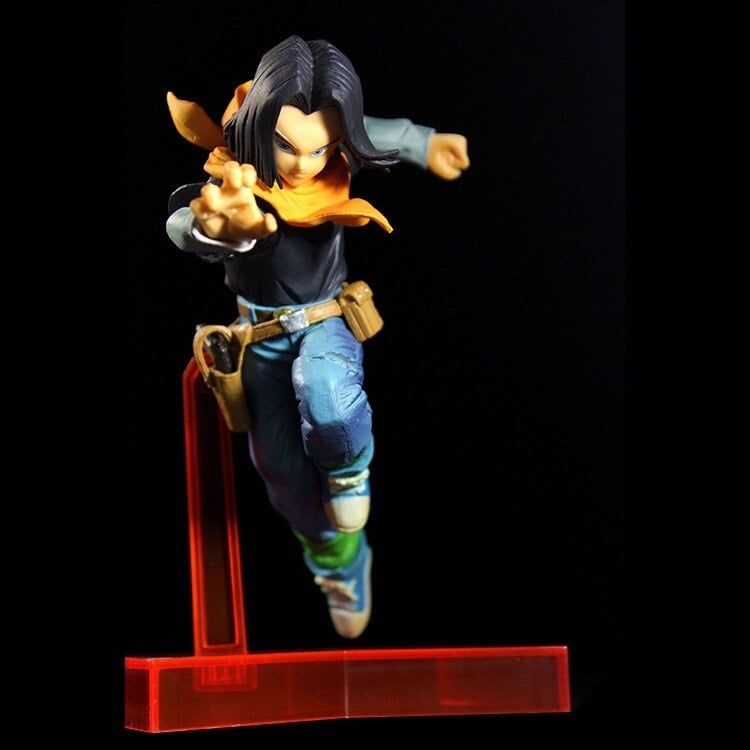  Mô hình nhân vật Dragonball Android 17 16cm đế clear FG229 