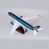  Mô hình máy bay Vietnam Airlines Dreamliner Boeing B787 47cm 1:130 có đèn led tự động theo tiếng vỗ tay hoặc chạm MB47002 