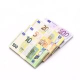  Mô hình tiền giấy Châu Âu Euro cho mô hình kích thước 3x1,5cm DE010 
