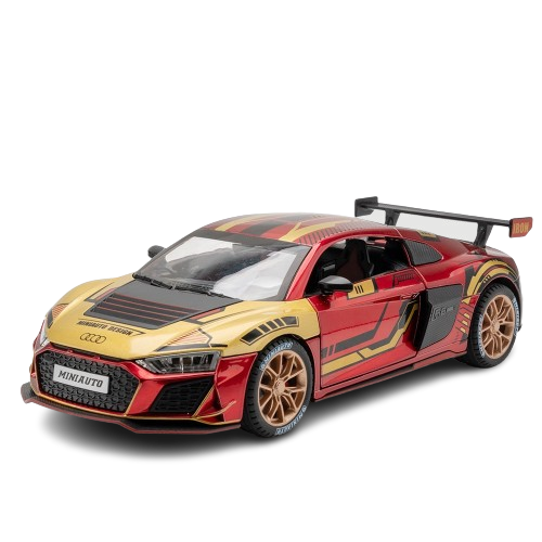 Mô hình xe Audi R8 V10 full open , đánh lái được tỉ lệ 1:24 Miniauto OT354