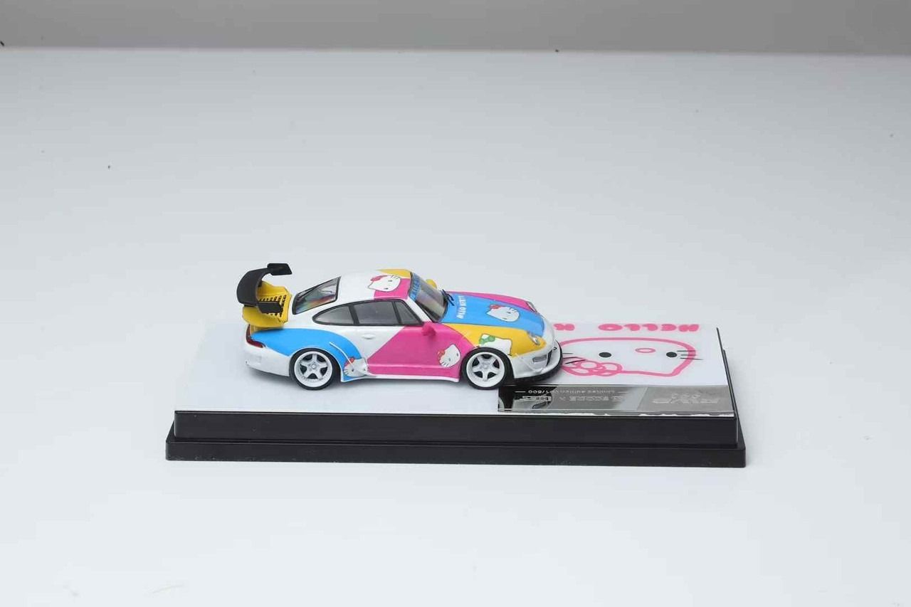 Mô hình xe Porsche 964 - 993 RWB Rauh Welt Begriff bản sự kiện HEC tỉ lệ 1:64 ECODE OT64308