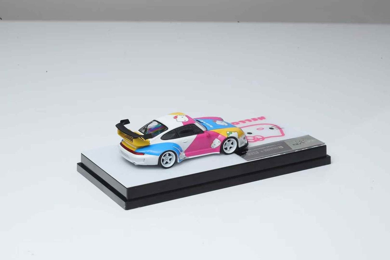 Mô hình xe Porsche 964 - 993 RWB Rauh Welt Begriff bản sự kiện HEC tỉ lệ 1:64 ECODE OT64308