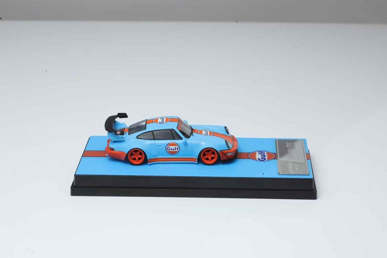 Mô hình xe Porsche 964 - 993 RWB Rauh Welt Begriff bản sự kiện HEC tỉ lệ 1:64 ECODE OT64308
