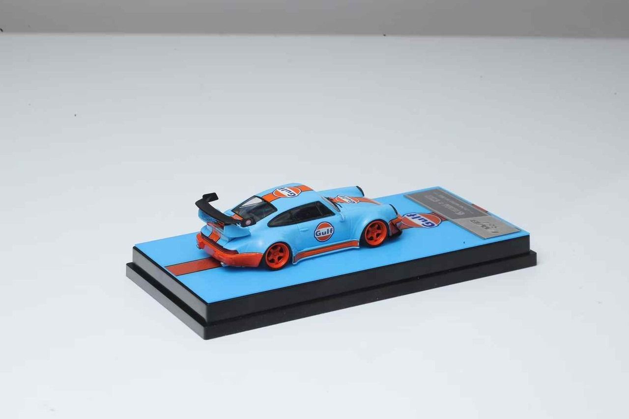 Mô hình xe Porsche 964 - 993 RWB Rauh Welt Begriff bản sự kiện HEC tỉ lệ 1:64 ECODE OT64308