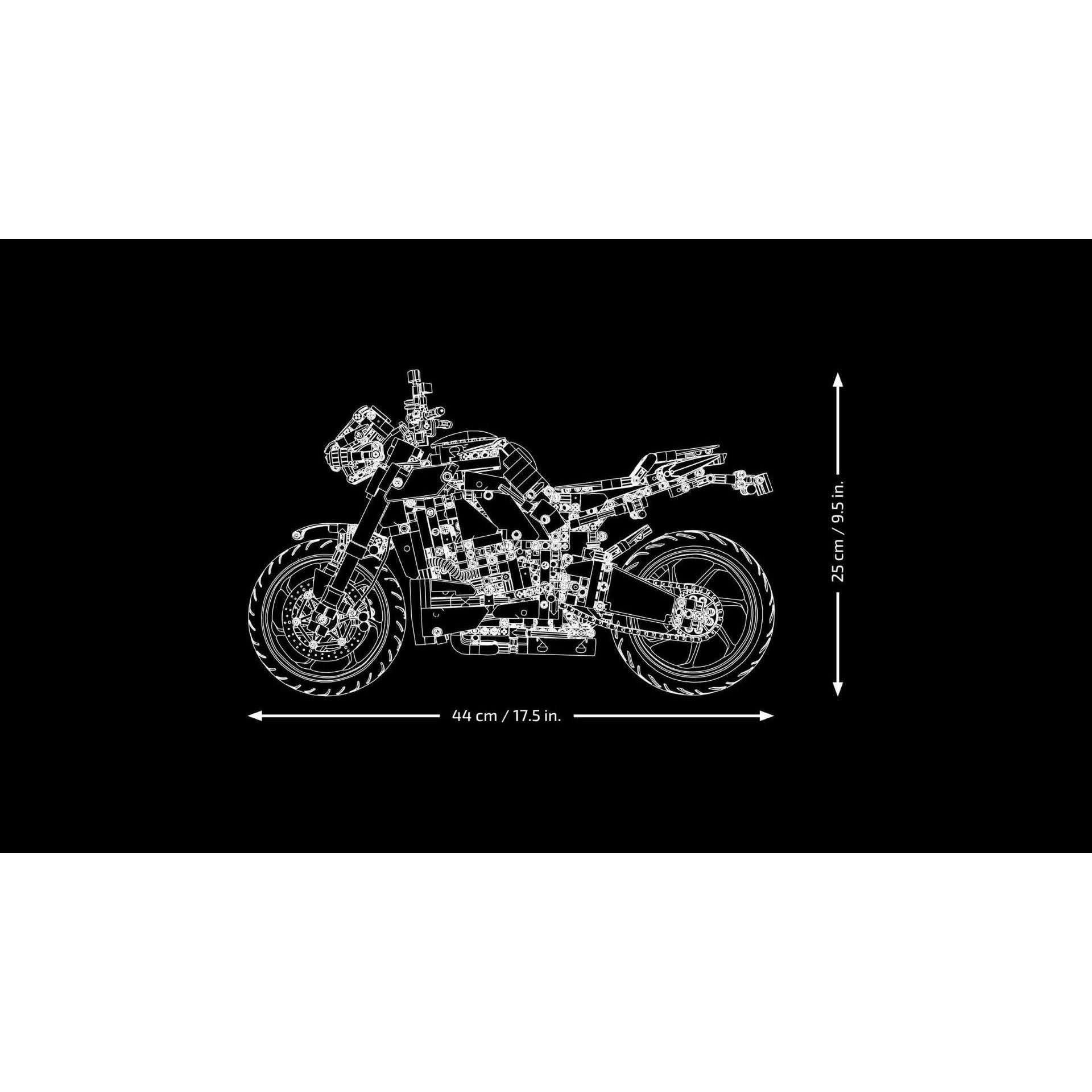  Mô hình xe mô tô lắp ghép Yamaha MT-10 SP Technic 1478 pcs tỉ lệ 1:5 LG026 