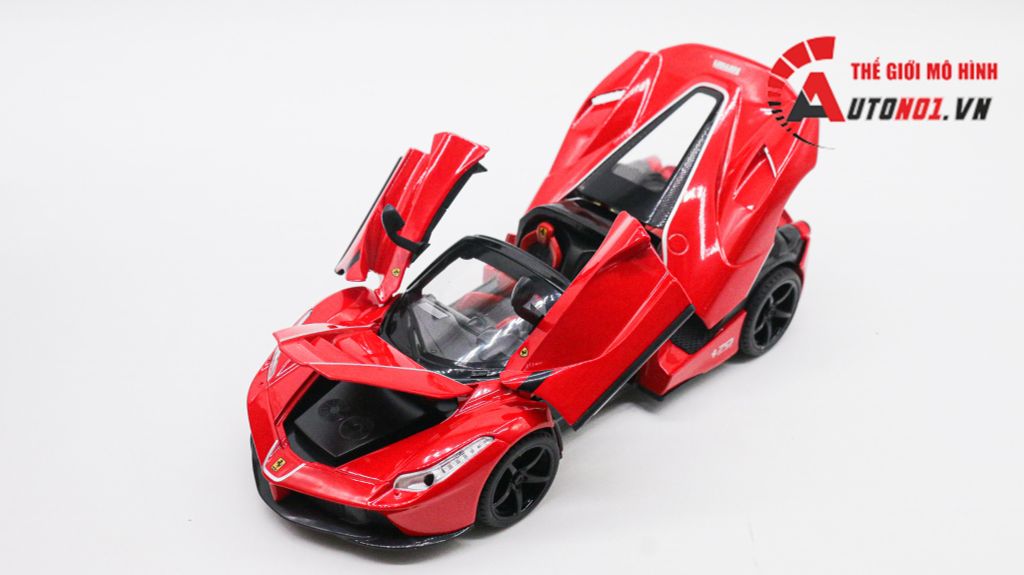 MÔ HÌNH XE FERRARI LAFERRARI APERTA RED 1:22 JIAYE MODEL 7955