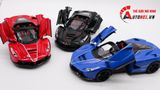  Mô hình xe Ferrari Laferrari Aperta mui trần full open - có âm thanh - có đèn tỉ lệ 1:22 Jiaye Model OT339 