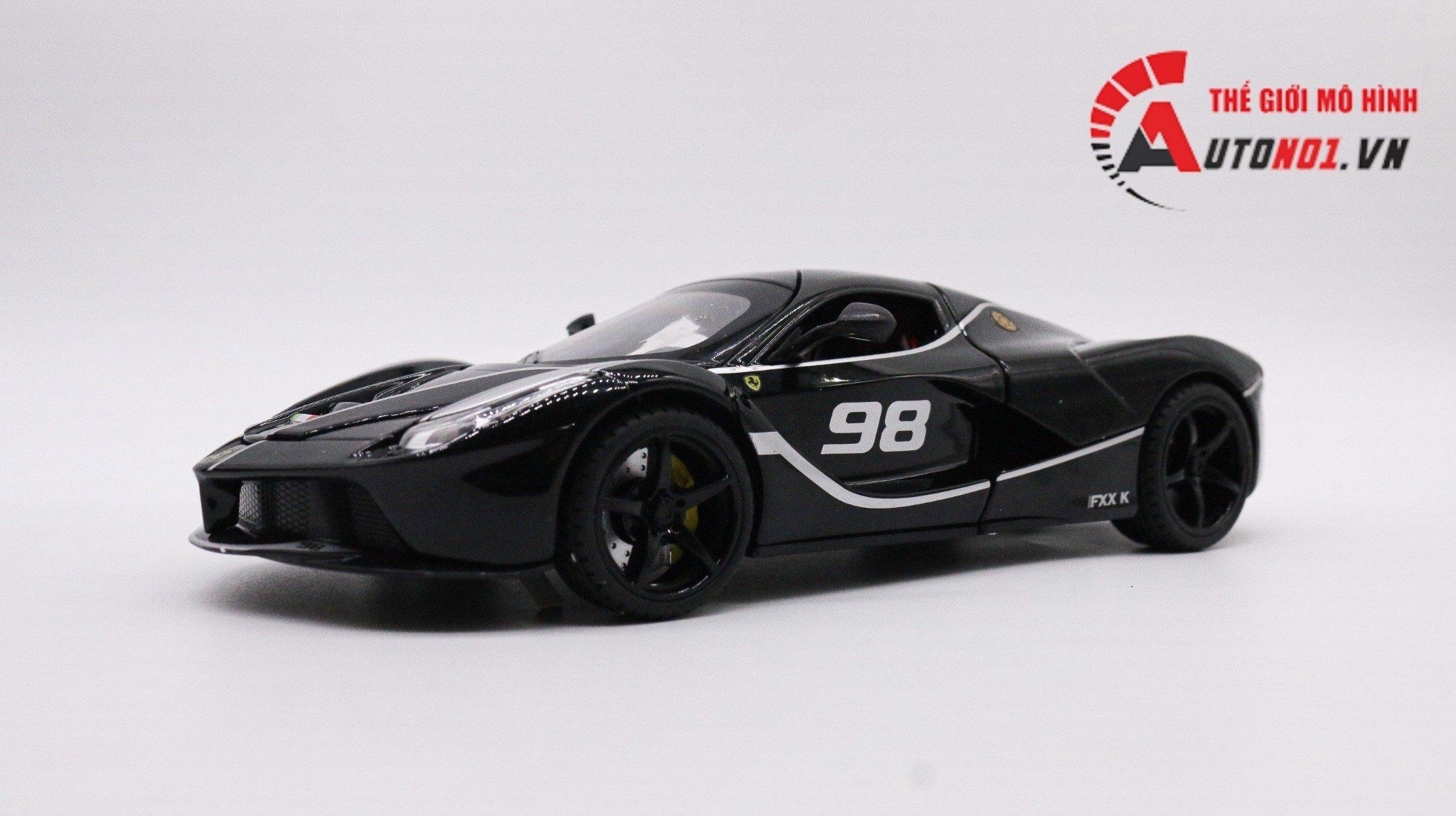 Mô hình xe Ferrari FXX K Evo tỉ lệ 1:24 Jiaye Model OT049