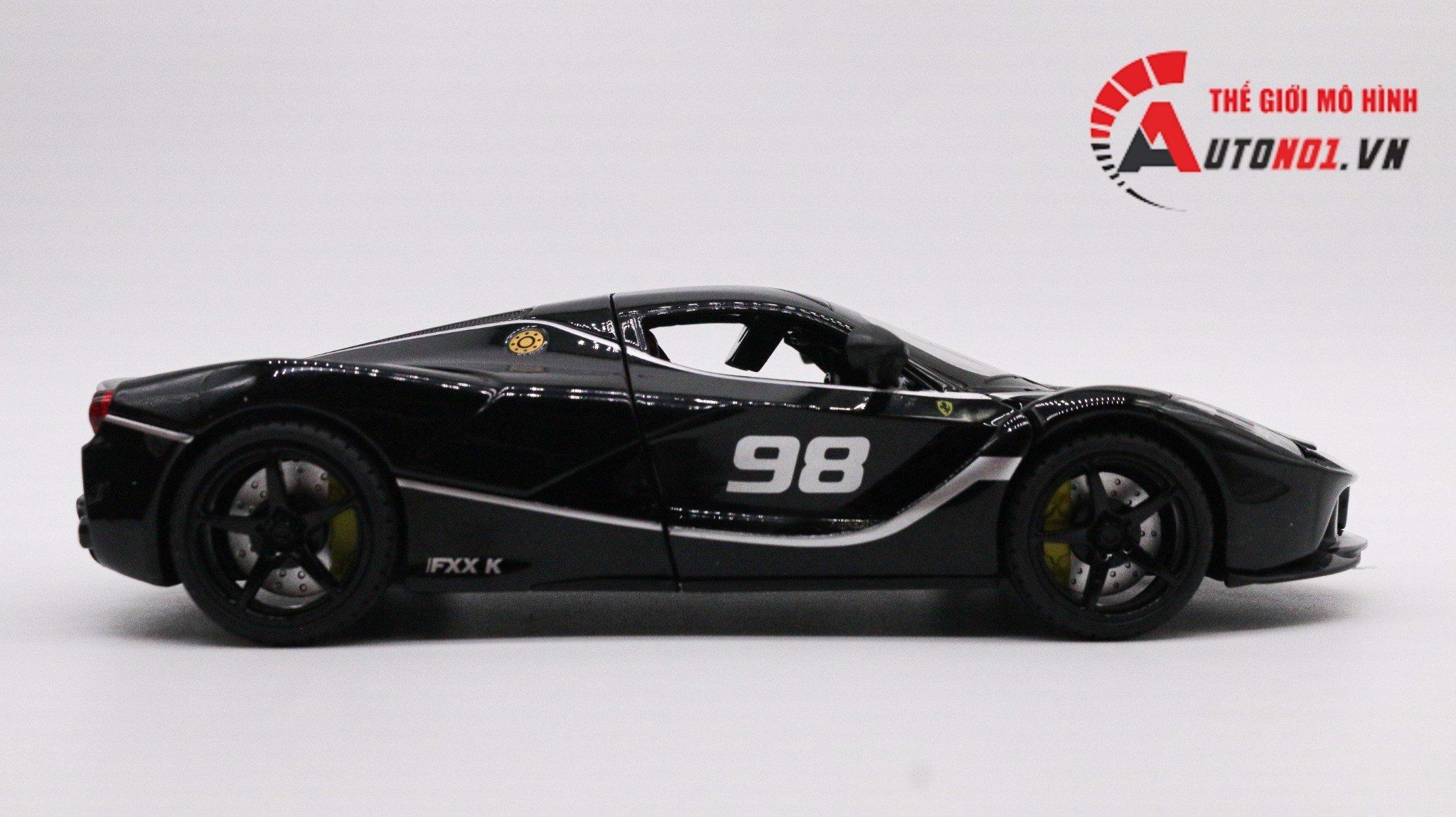Mô hình xe Ferrari FXX K Evo tỉ lệ 1:24 Jiaye Model OT049