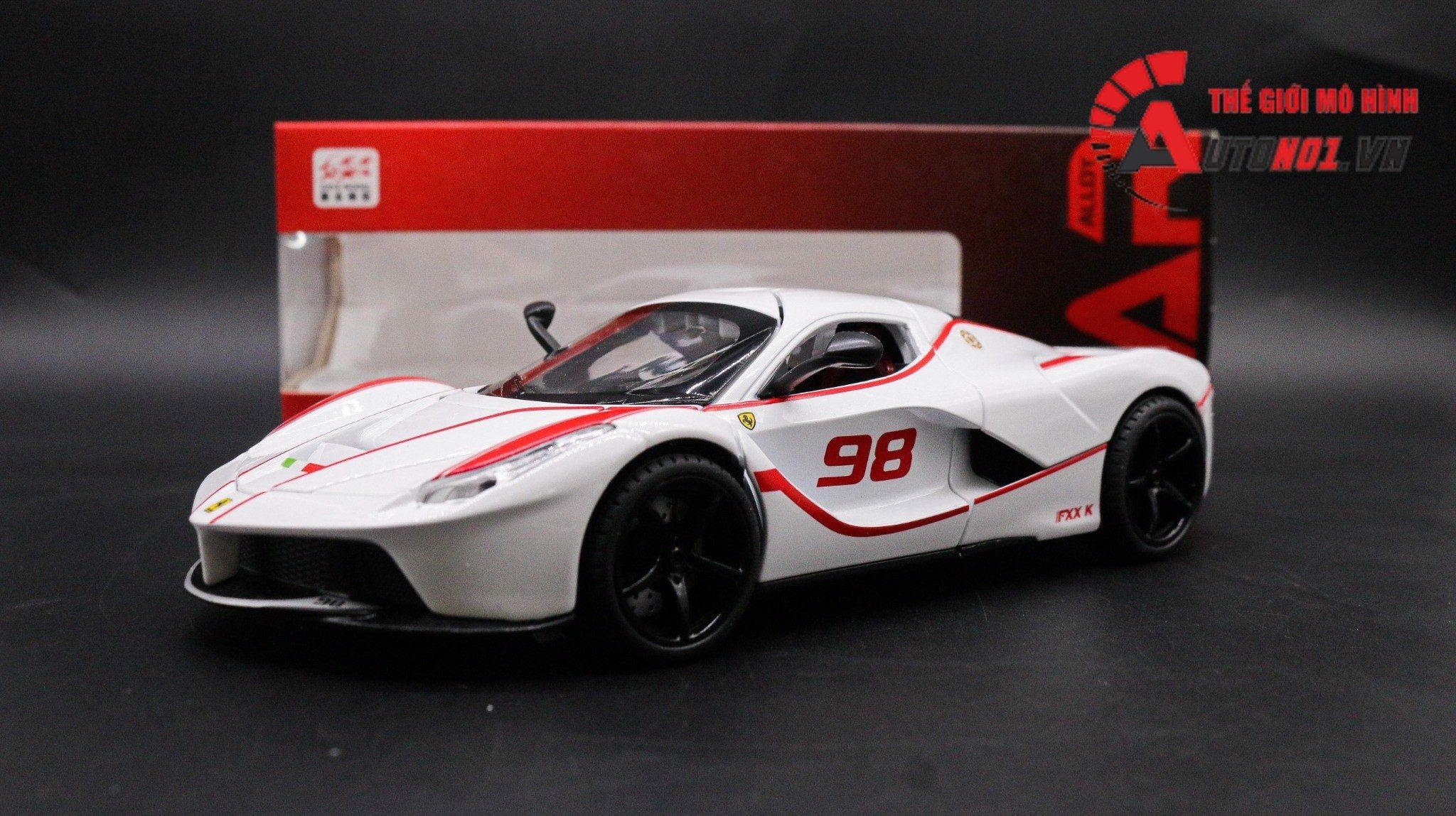Mô hình xe Ferrari FXX K Evo tỉ lệ 1:24 Jiaye Model OT049