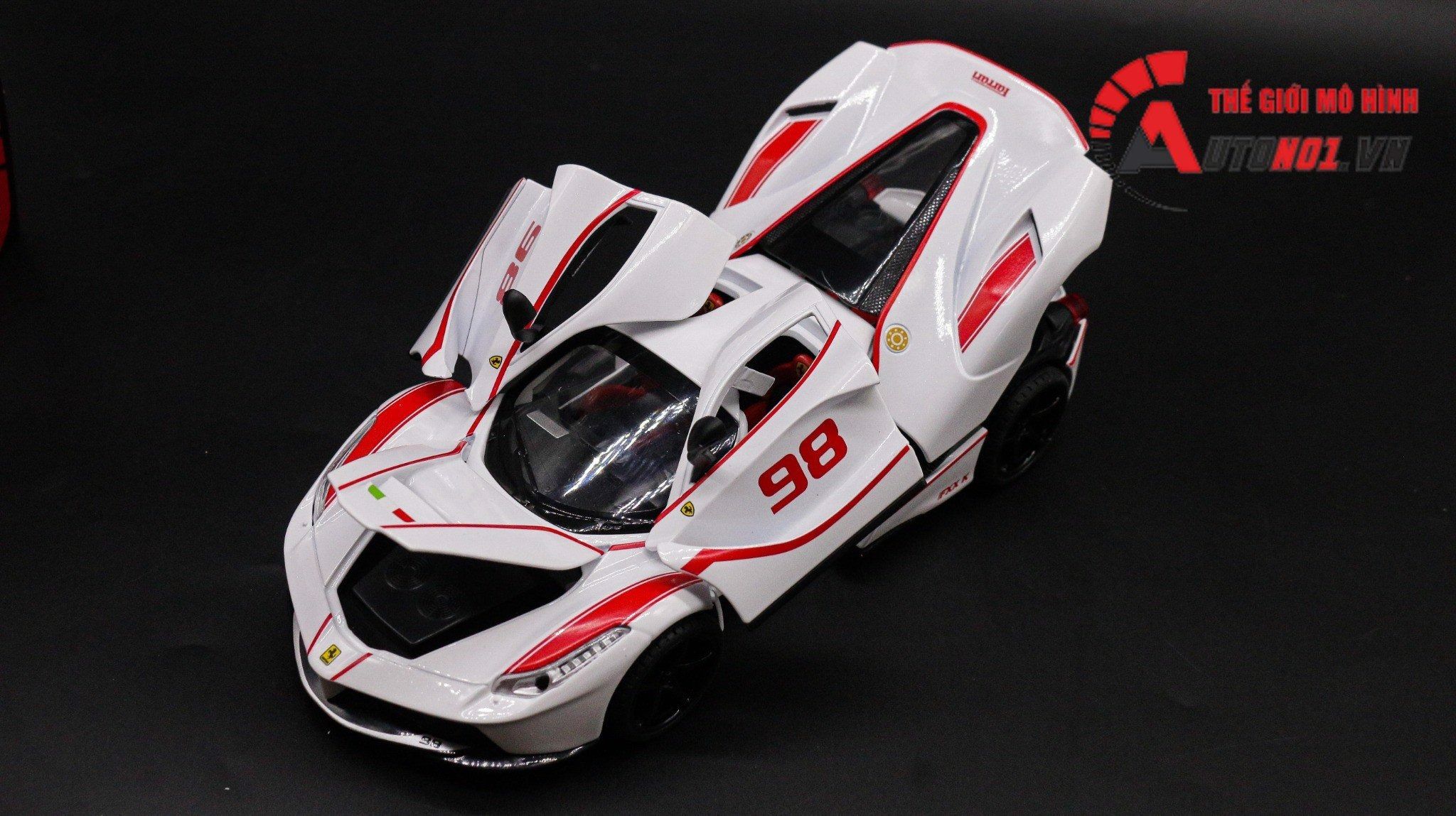 Mô hình xe Ferrari FXX K Evo tỉ lệ 1:24 Jiaye Model OT049