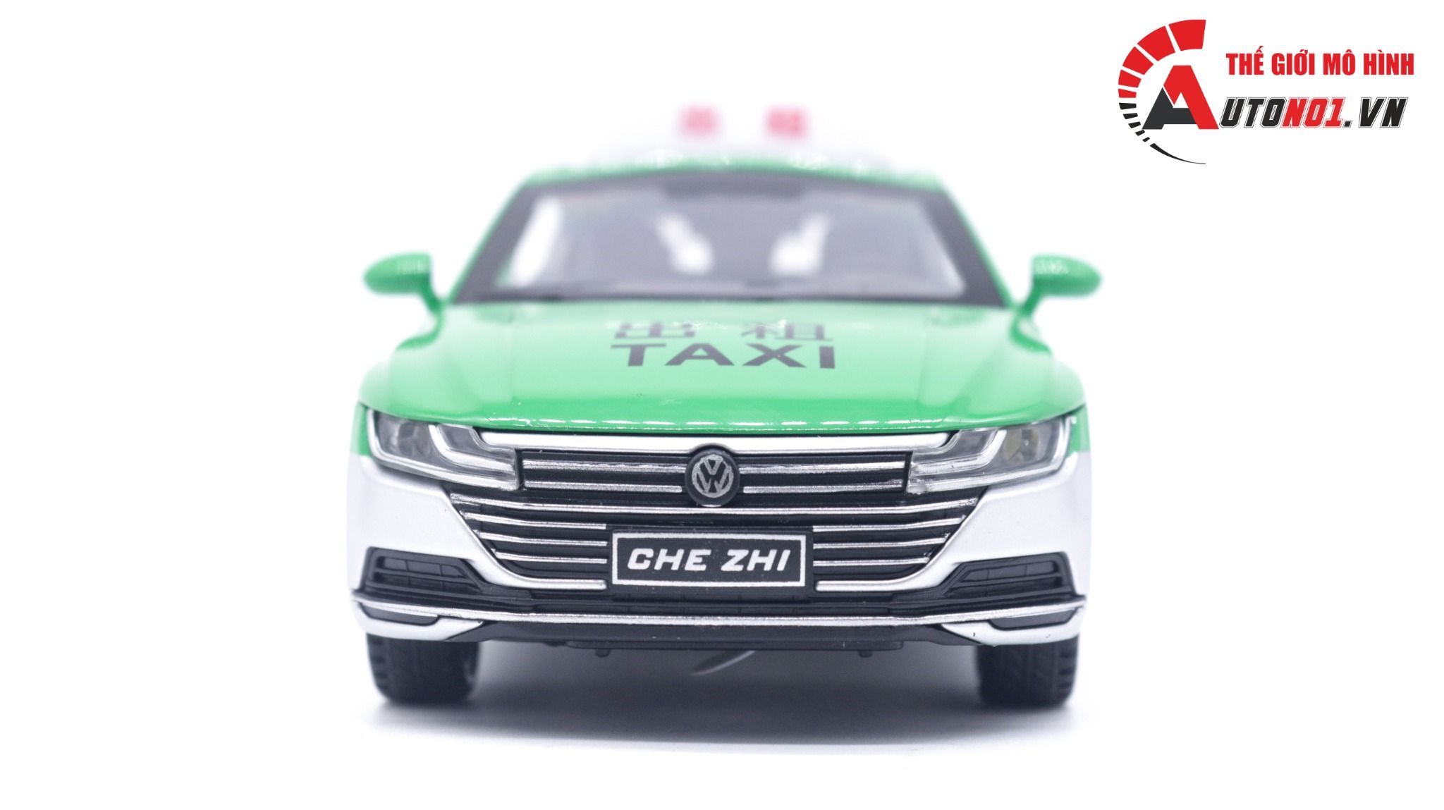 Mô hình xe ô tô Volkwagen CC sedan taxi tỉ lệ 1:32 Alloy model OT167