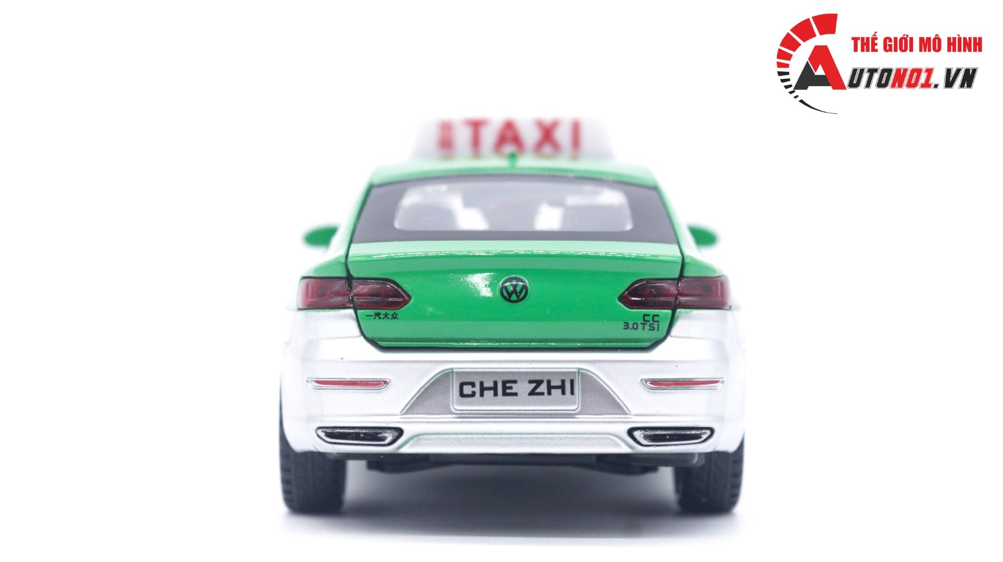 Mô hình xe ô tô Volkwagen CC sedan taxi tỉ lệ 1:32 Alloy model OT167