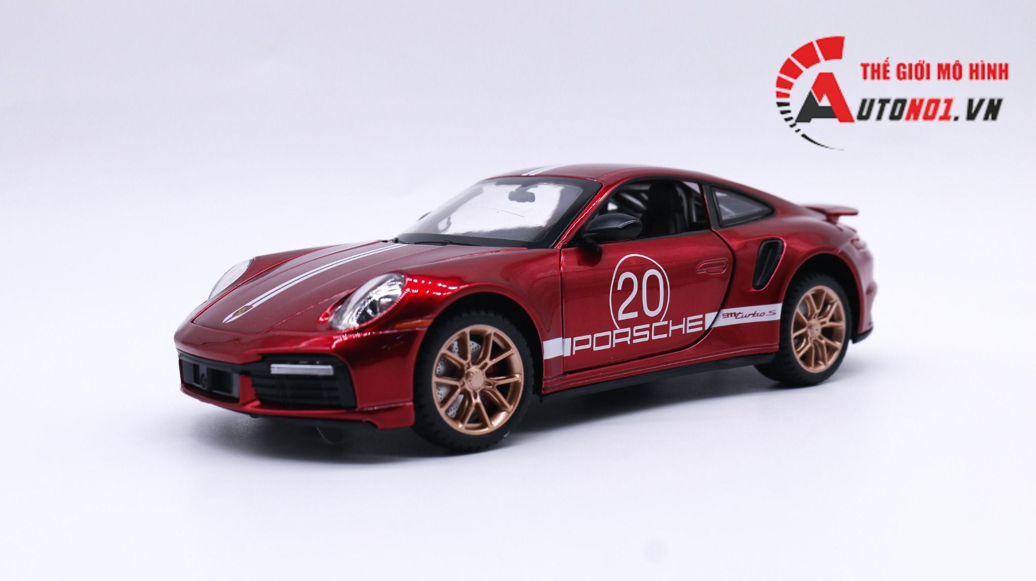  Mô hình xe Porsche 911 Turbo S 1:24 Miniauto OT338 