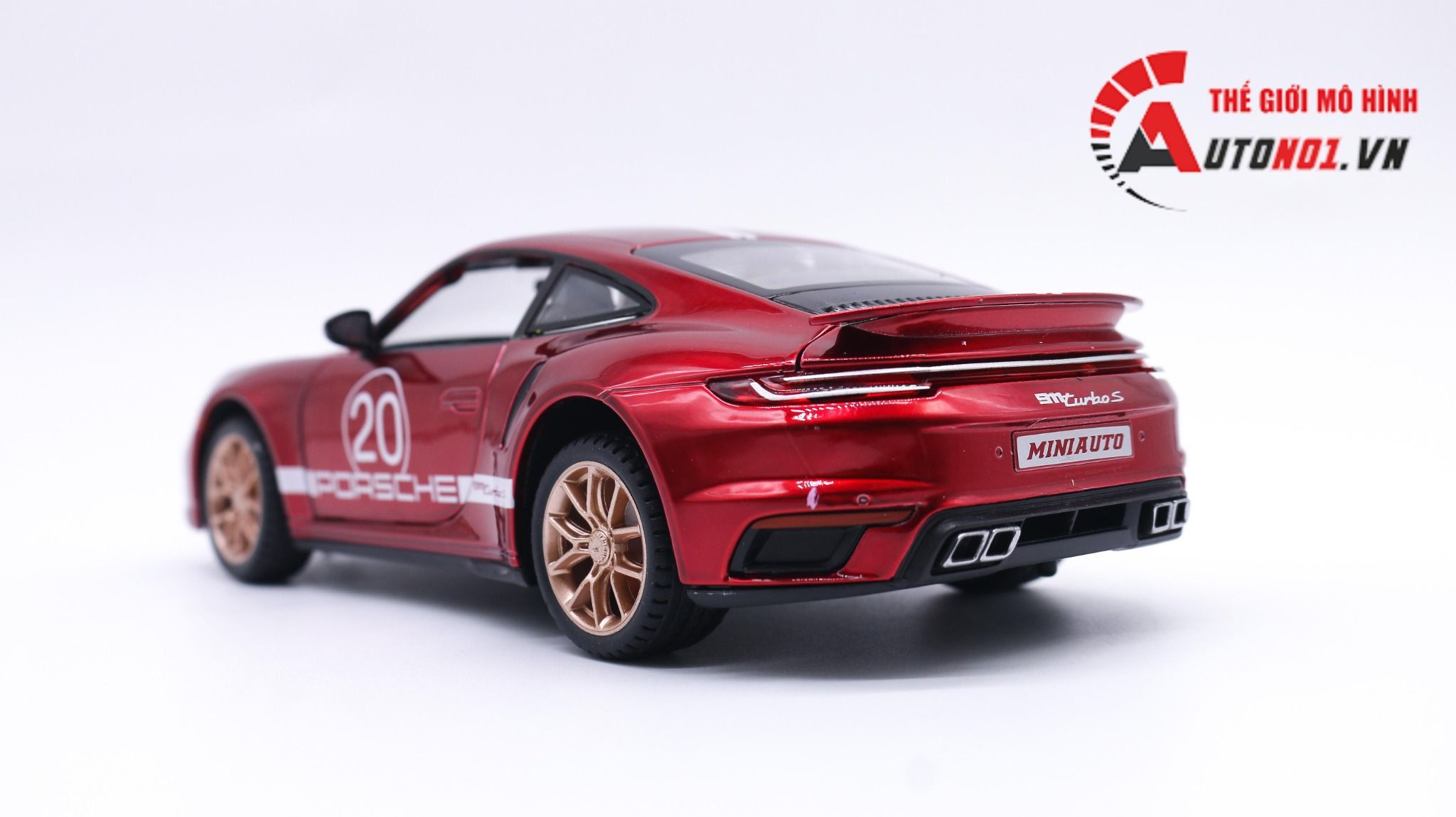  Mô hình xe Porsche 911 Turbo S 1:24 Miniauto OT338 