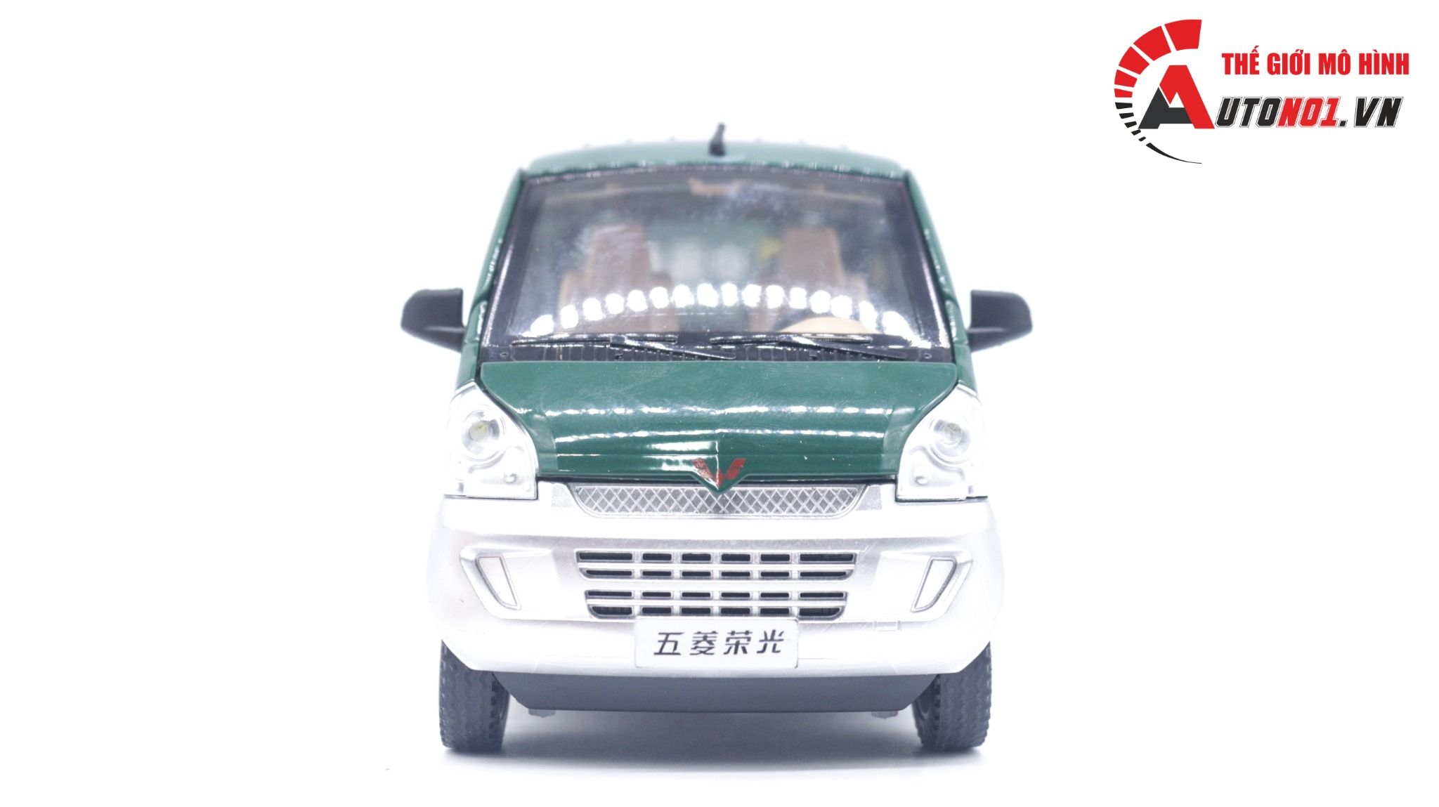 Mô hình xe ô tô van Wuling Cargo tỉ lệ 1:24 Jinlifiang OT168