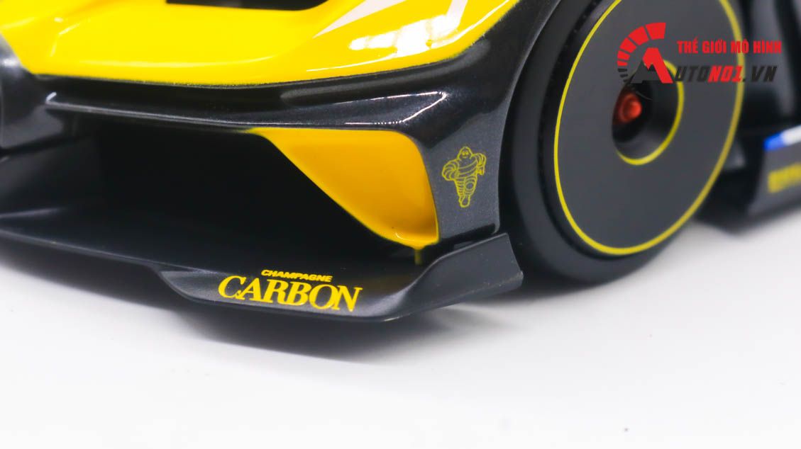 Mô hình xe Bugatti Bolide W16.4 year 2020 carbon 1:18 Bburago 8130