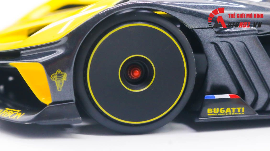 Mô hình xe Bugatti Bolide W16.4 year 2020 carbon 1:18 Bburago 8130