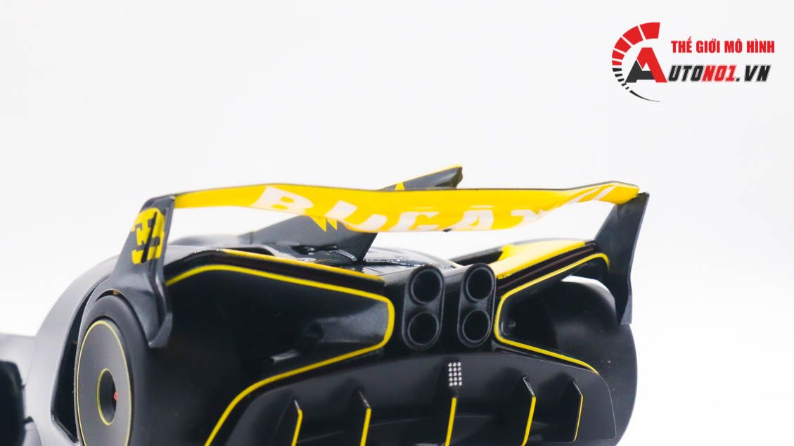 Mô hình xe Bugatti Bolide W16.4 year 2020 carbon 1:18 Bburago 8130