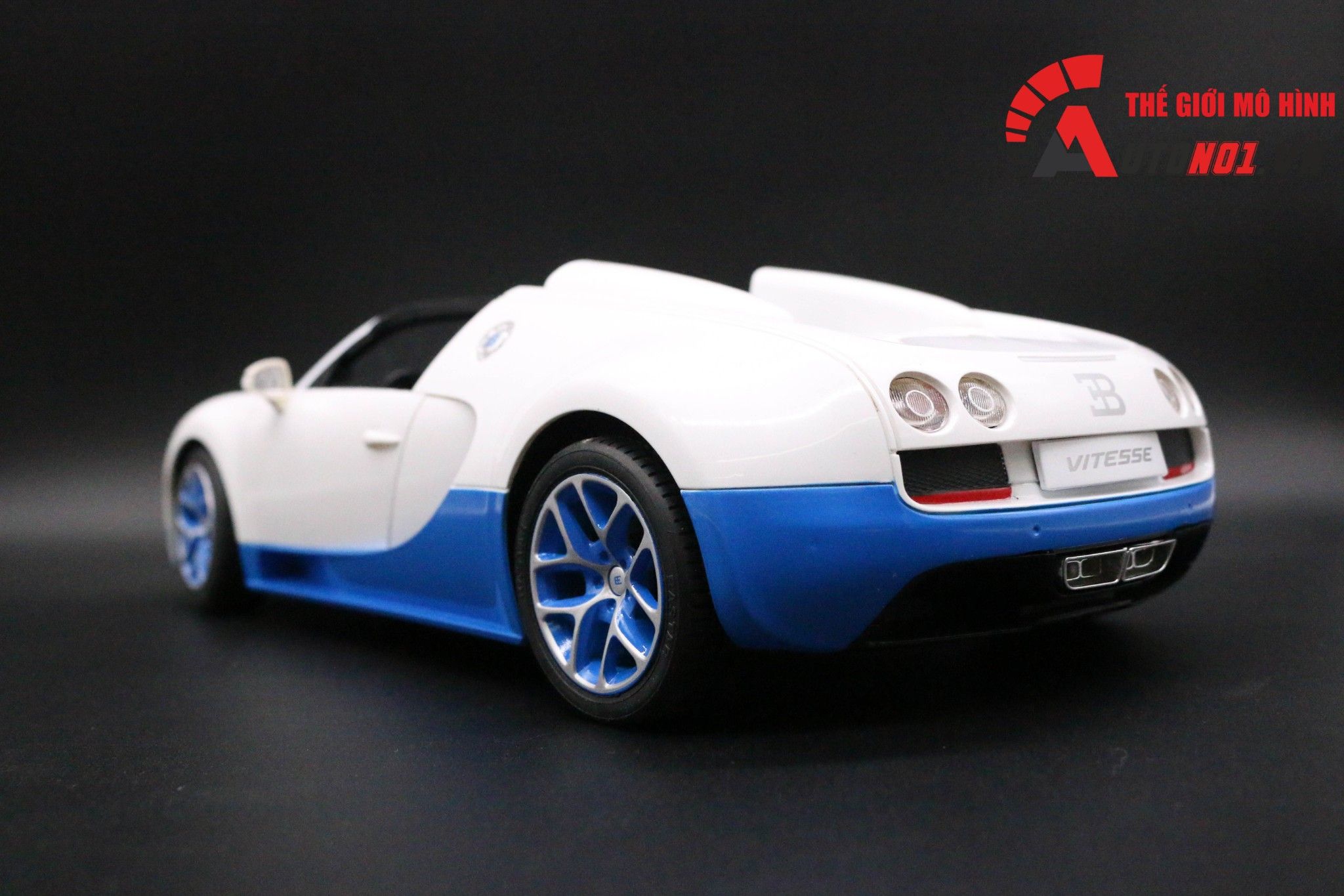  MÔ HÌNH XE ĐIỀU KHIỂN Ô TÔ BUGATTI VEYRON WHITE 1:14 RASTAR 6474 