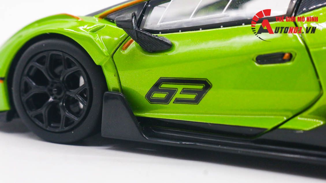 Mô hình xe Lamborghini Essenza SCV12 có bản quyền chính hãng, đánh lái được, mở được 2 cửa tỉ lệ 1:24 BBurago OT24006