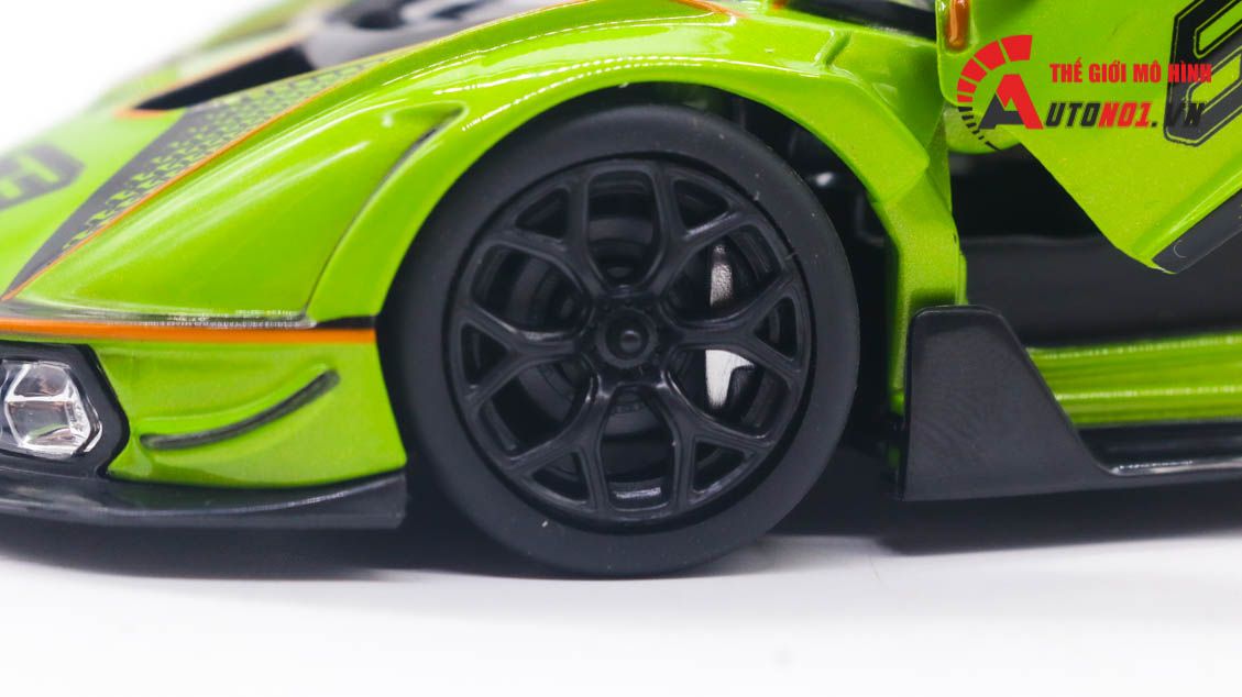 Mô hình xe Lamborghini Essenza SCV12 có bản quyền chính hãng, đánh lái được, mở được 2 cửa tỉ lệ 1:24 BBurago OT24006