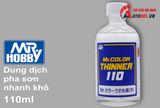  Dung dịch pha sơn thinner lacquer t-102 nhanh khô 110ml Mr.Hobby s043 