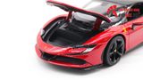  Mô hình xe Ferrari Sf90 Stradale Red 1:18 Bburago 7936 