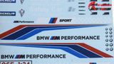  Decal nước trang trí xe BMW - M series - Safety Car - I8 - 535i dán được mọi loại nền tỉ lệ 1:24 Autono1 DC506e 