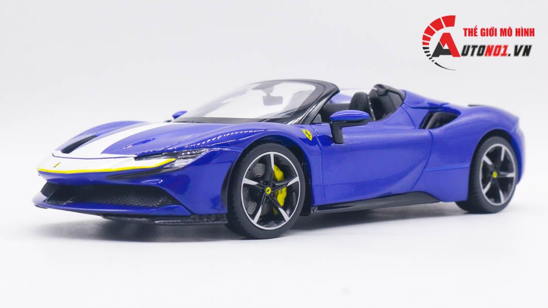 Mô hình xe Ferrari Sf90 Stradale Assetto Fiorano 1:18 Bburago 8129