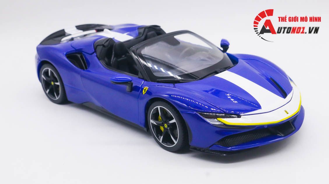 Mô hình xe Ferrari Sf90 Stradale Assetto Fiorano 1:18 Bburago 8129