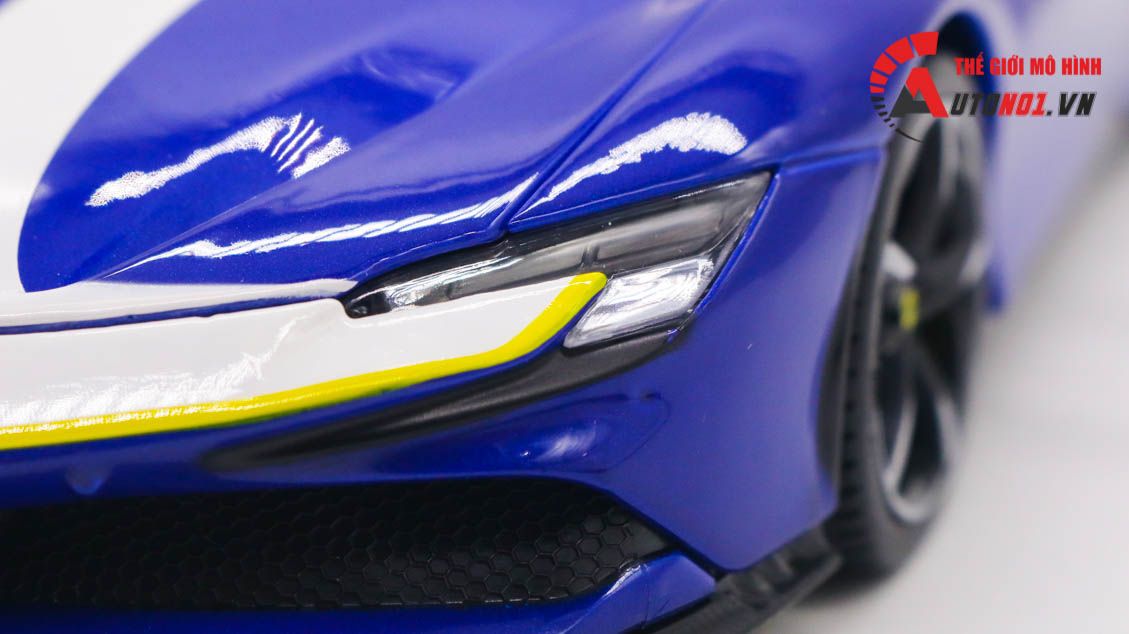 Mô hình xe Ferrari Sf90 Stradale Assetto Fiorano 1:18 Bburago 8129