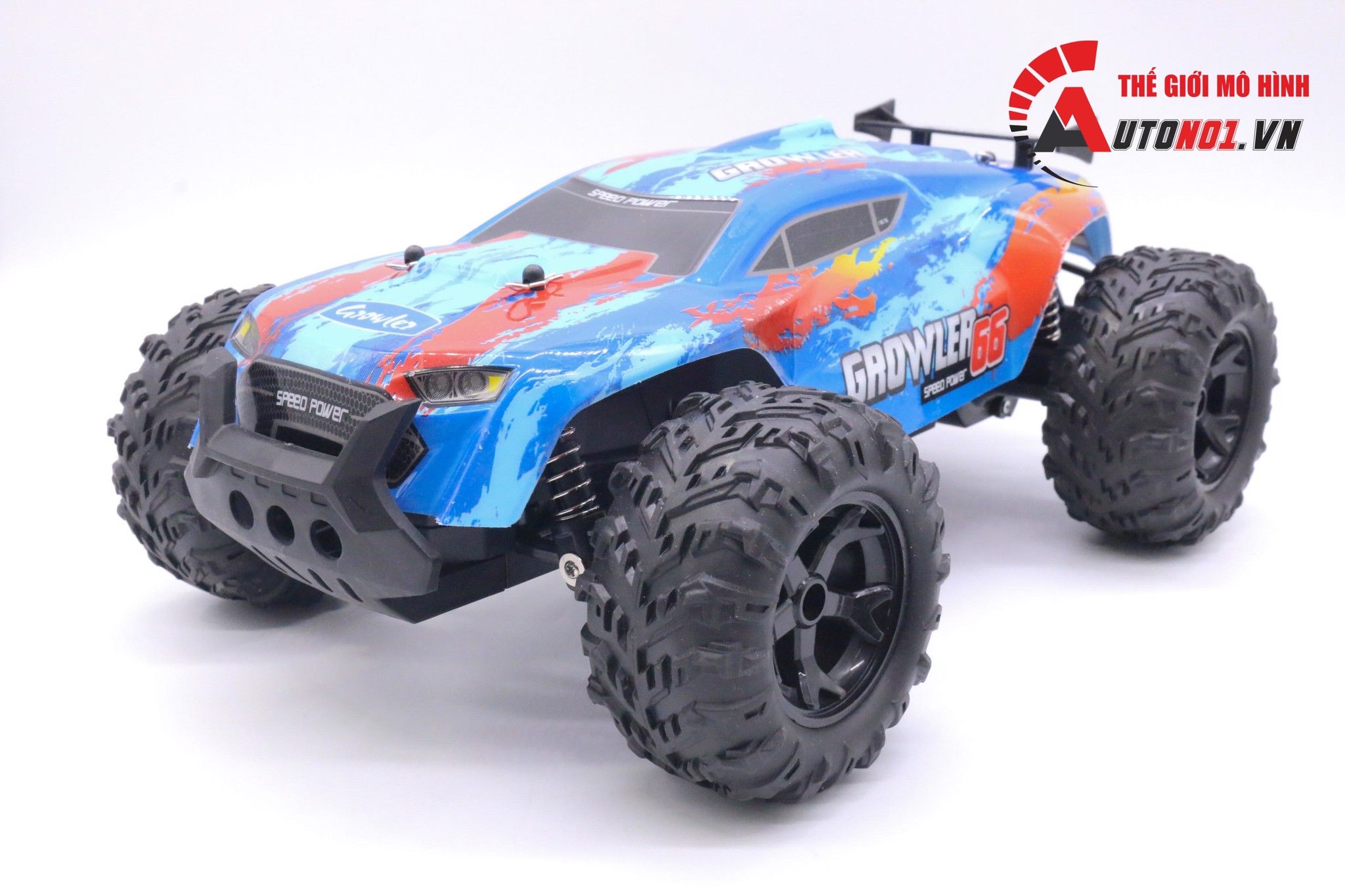 Xe điều khiển off road growler blue 1:14 7179