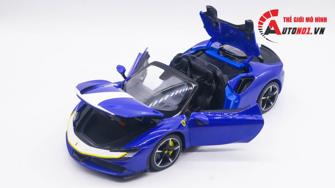 Mô hình xe Ferrari Sf90 Stradale Assetto Fiorano 1:18 Bburago 8129
