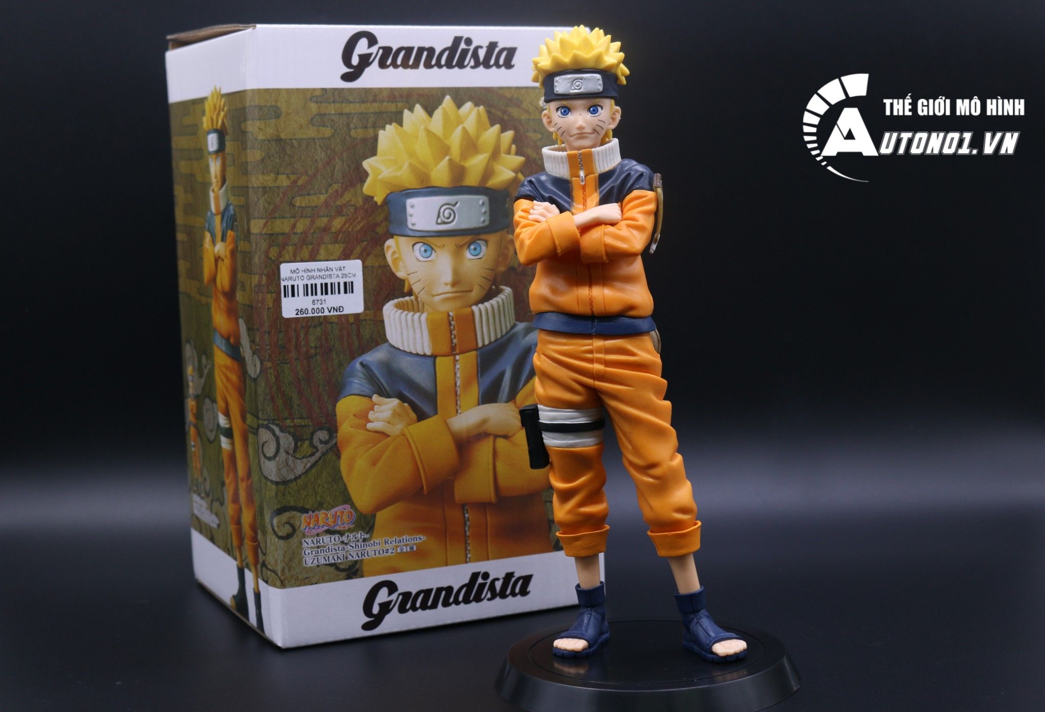  MÔ HÌNH NHÂN VẬT NARUTO GRANDISTA 25CM 6731 