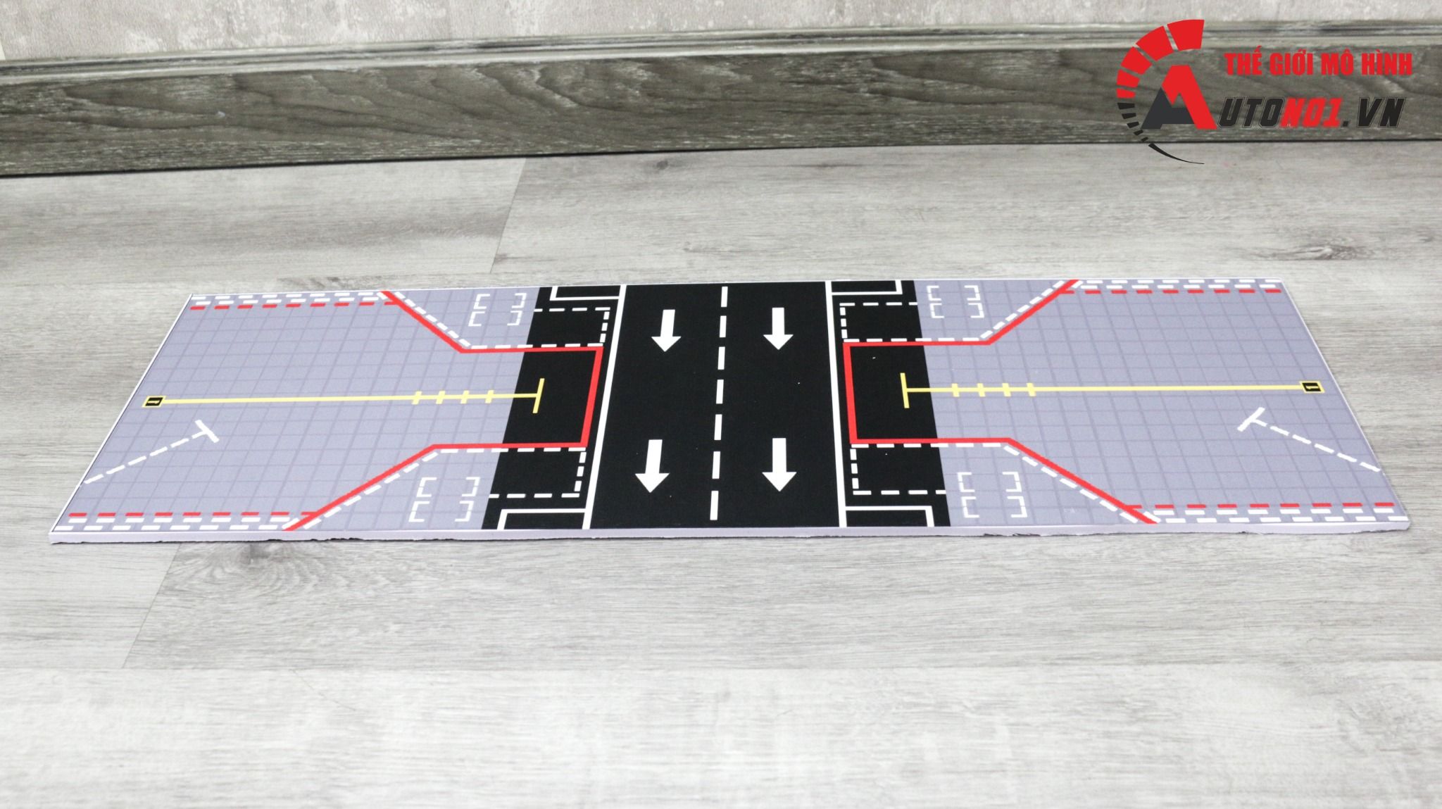 Diorama airport mô hình đường băng bãi đáp cho máy bay 16cm DR026