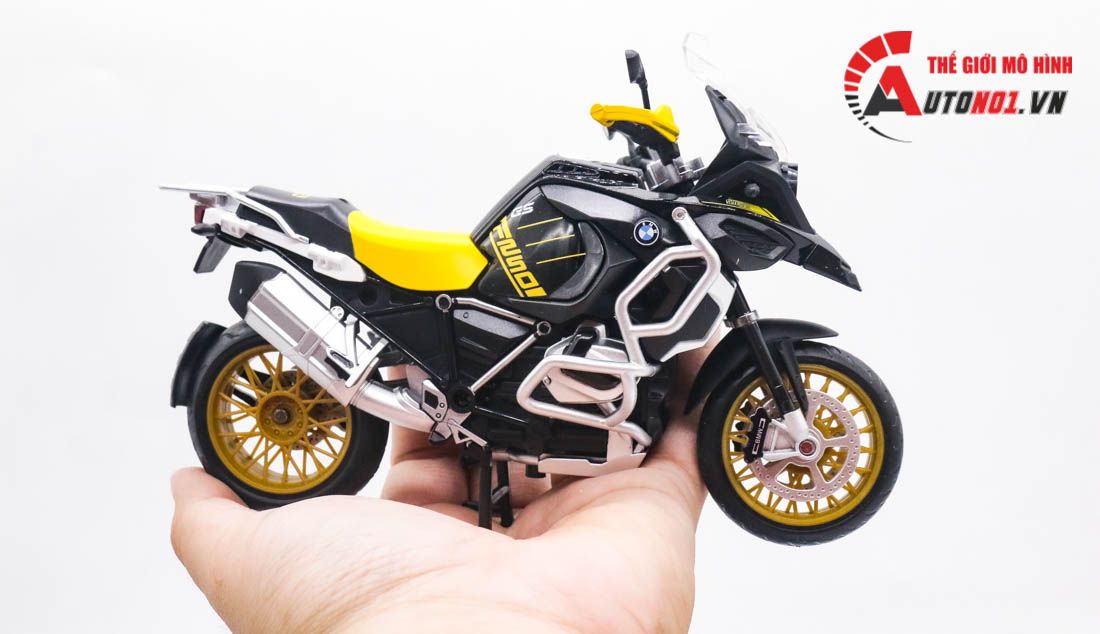  Mô hình xe BMW R1250 GS có đế tỉ lệ 1:12 CCA 31707 MT072 