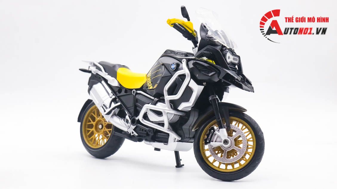 Mô hình xe BMW R1250 GS có đế tỉ lệ 1:12 CCA 31707 MT072