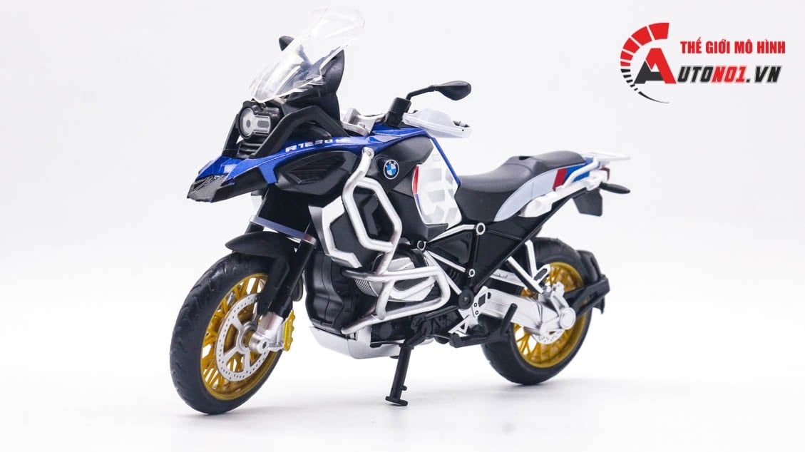 Mô hình xe BMW R1250 GS có đế tỉ lệ 1:12 CCA 31707 MT072