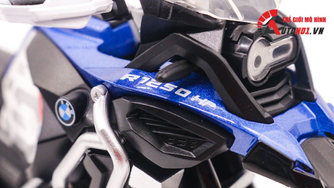Mô hình xe BMW R1250 GS có đế tỉ lệ 1:12 CCA 31707 MT072