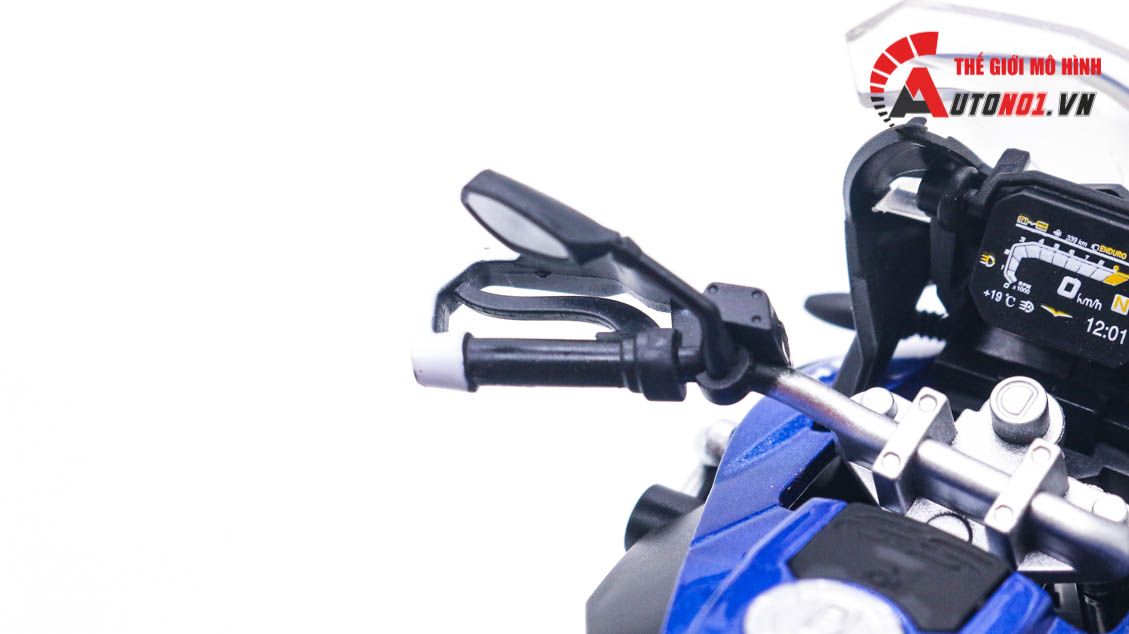 Mô hình xe BMW R1250 GS có đế tỉ lệ 1:12 CCA 31707 MT072