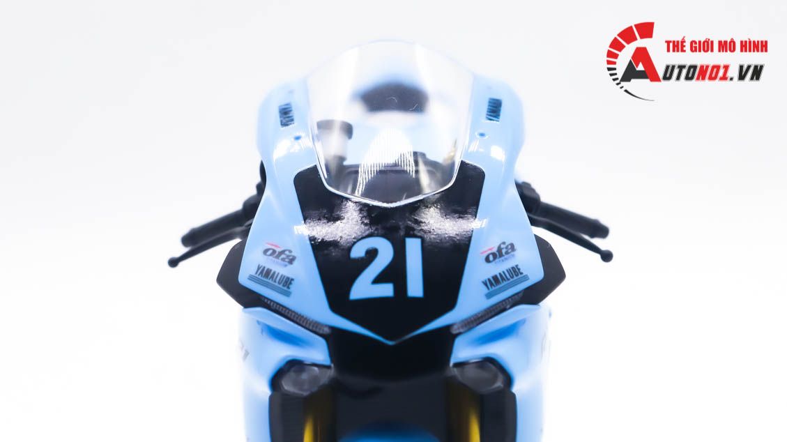 Mô hình xe cao cấp Yamaha Yzf-R1m Shiseido Tech 21 1:12 Tamiya D123I