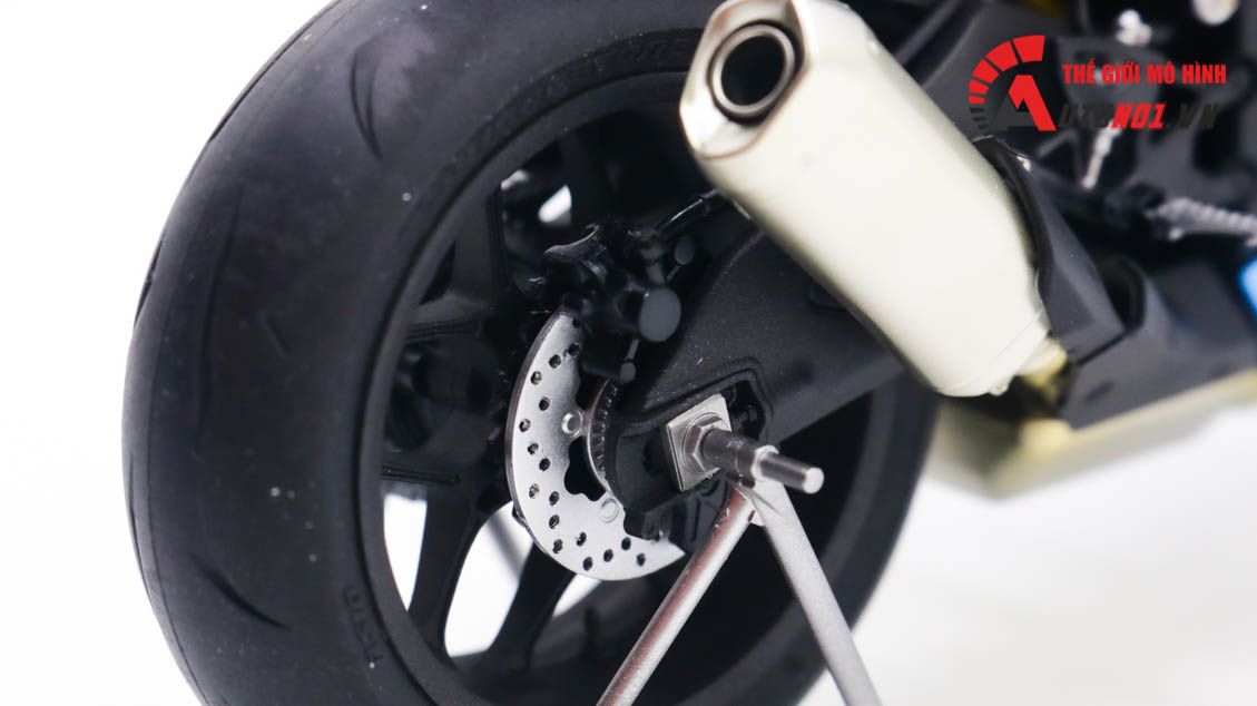 Mô hình xe cao cấp Yamaha Yzf-R1m Shiseido Tech 21 1:12 Tamiya D123I