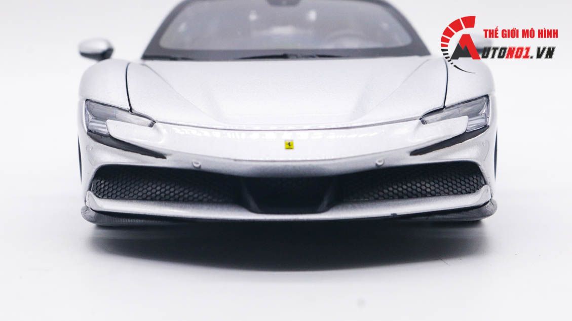 Mô hình xe Ferrari Sf90 Stradale Assetto Fiorano 1:18 Bburago 8129