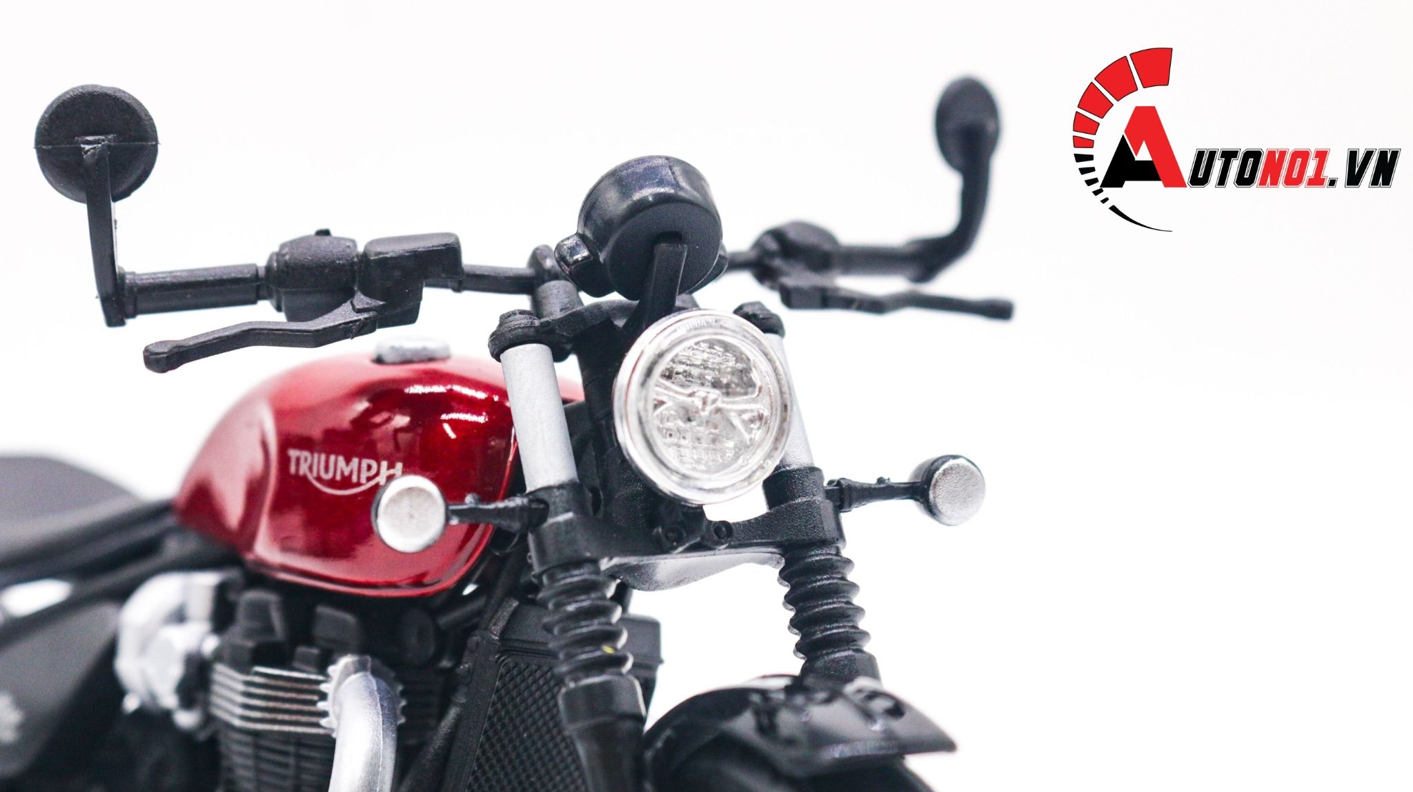  Mô hình xe Triumph Bonneville Bobber 1:12 Welly MT025 