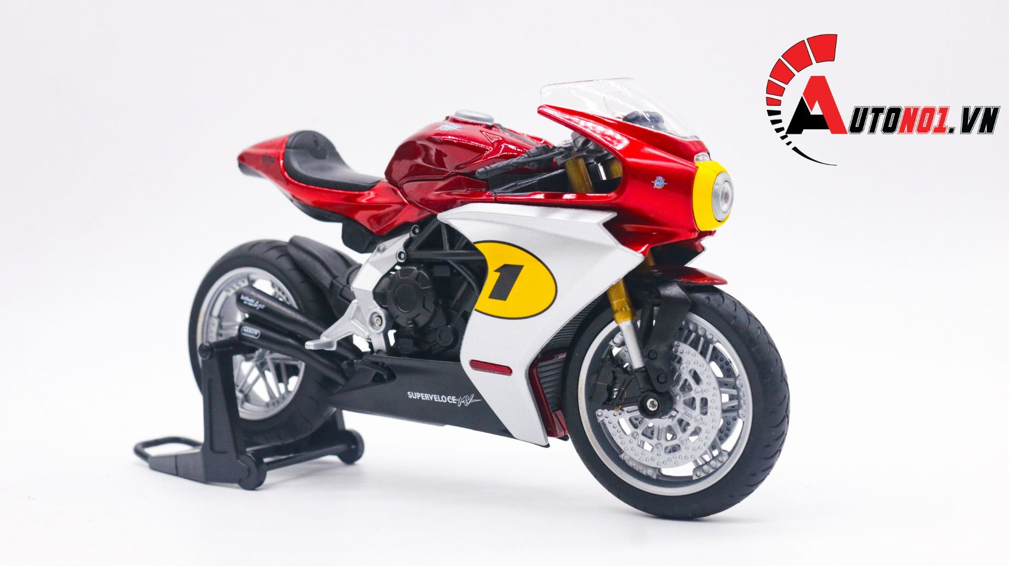  Mô hình xe MV Agusta Superveloce 1:12 Welly MT028 