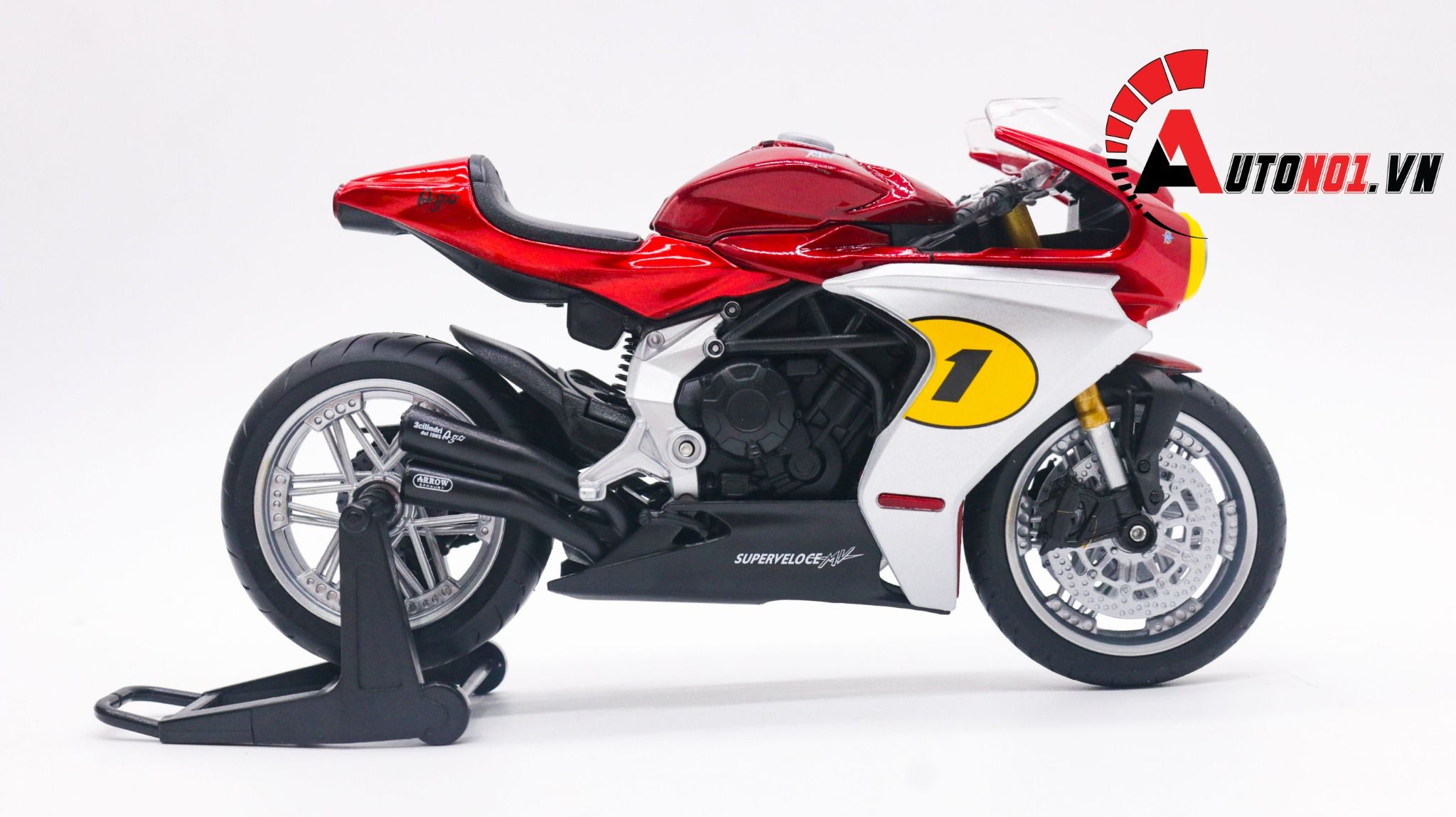  Mô hình xe MV Agusta Superveloce 1:12 Welly MT028 